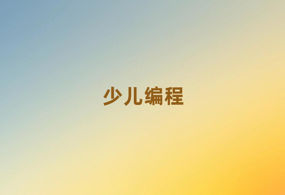 銀川學(xué)小學(xué)生編程報(bào)什么班