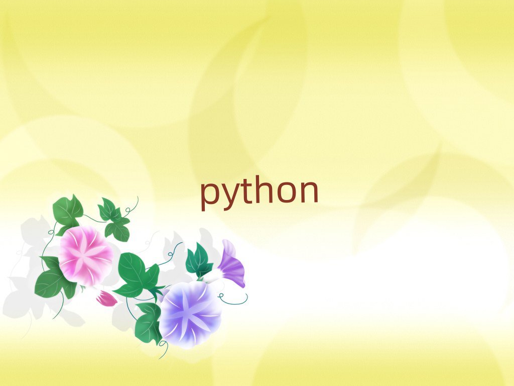 python
