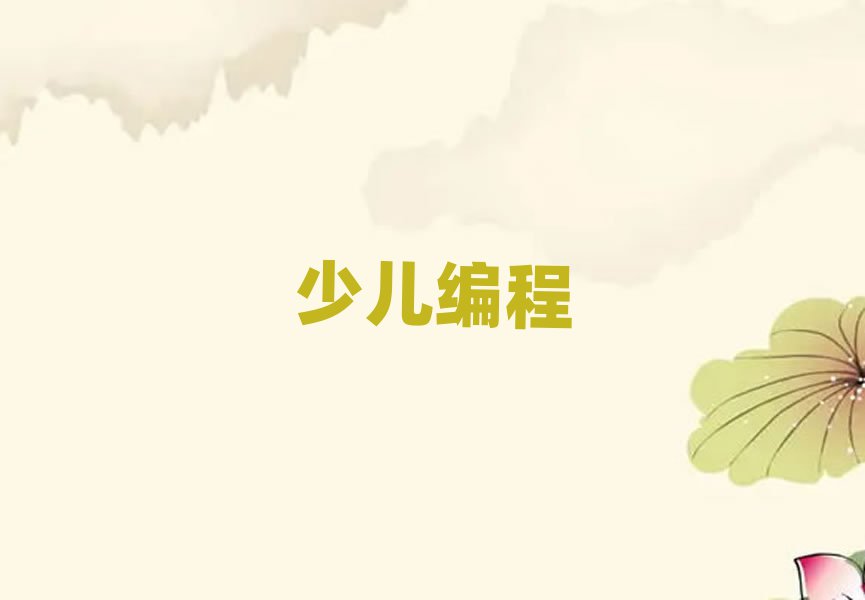 北京小學(xué)生編程培訓(xùn)學(xué)校