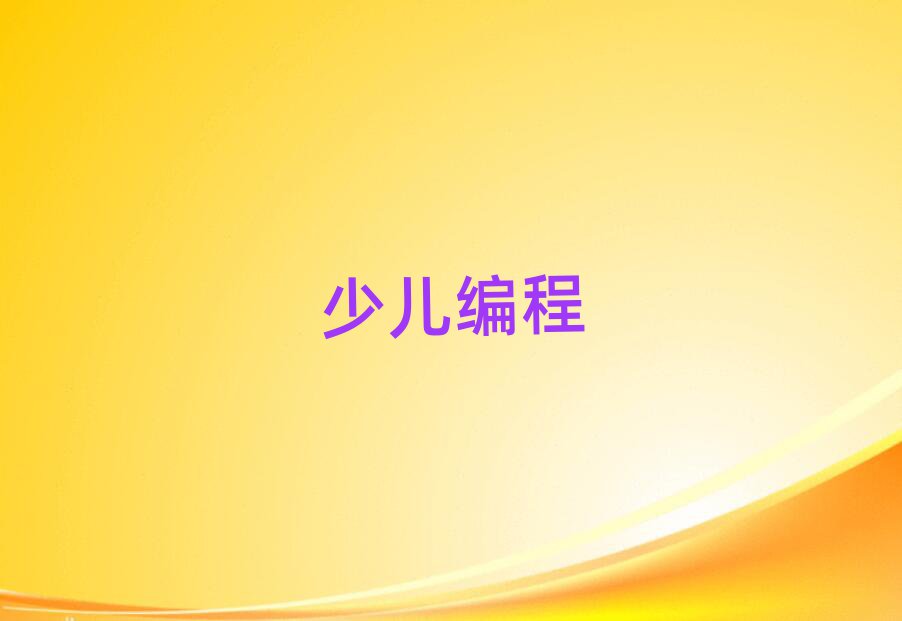 小學(xué)生編程