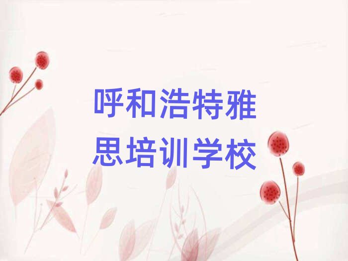 呼和浩特雅思網(wǎng)上學(xué)習(xí)十大名單排名甄選