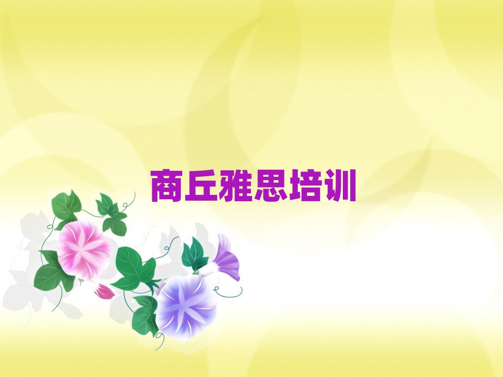 商丘睢陽(yáng)區(qū)學(xué)雅思哪個(gè)學(xué)校比較好名單揭秘一覽