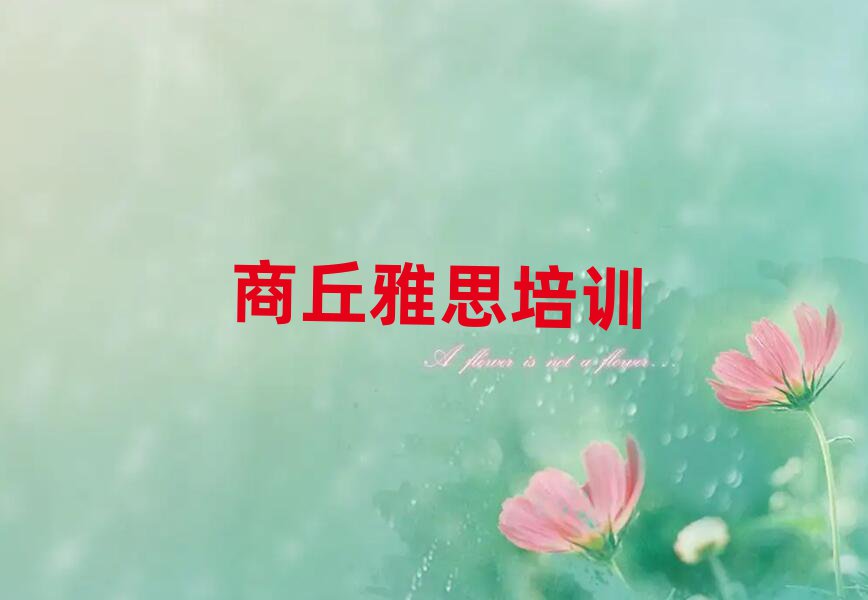 商丘學(xué)雅思什么學(xué)校好前十名